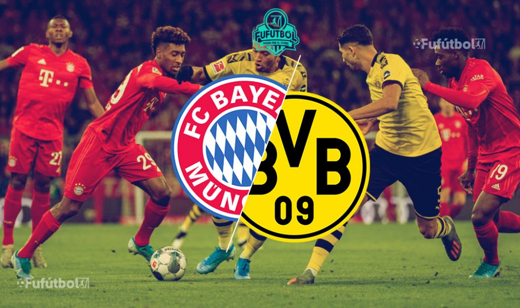 Ver Bayern vs Dortmund EN VIVO ONLINE y EN DIRECTO por internet