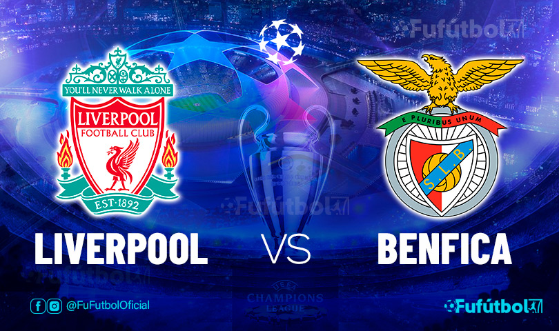 Ver Liverpool vs Benfica en EN VIVO y EN DIRECTO ONLINE por internet