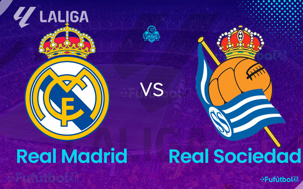 Real Madrid vs Real Sociedad en VIVO Online y en DIRECTO LALIGA 23-24