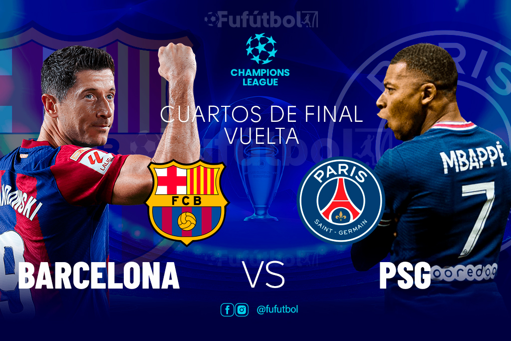 Barcelona vs PSG en VIVO Online y en DIRECTO la Champions League 23-24
