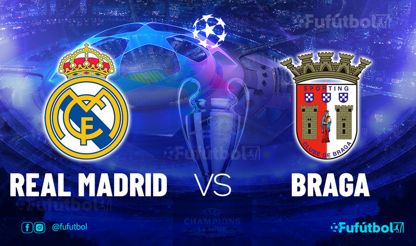 Real Madrid vs Braga en VIVO Online por Internet la UCL 23-24