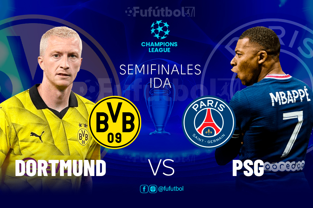 Dortmud vs PSG en VIVO Online la Champions League 23-24